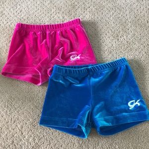 GK gymnastics shorts
